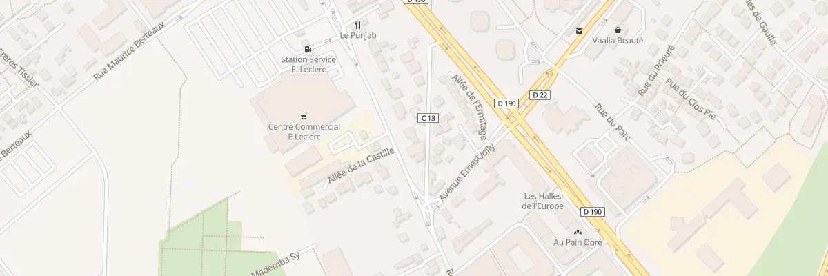 Plan du 688 Rue de la Reine Blanche à Carrières-sous-Poissy