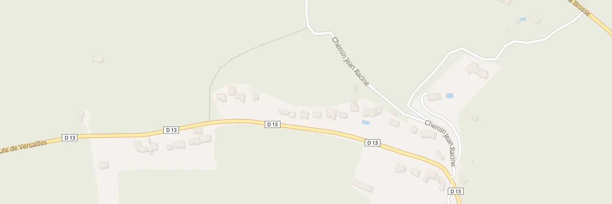 Plan du 84 Rue de Versailles à Chevreuse