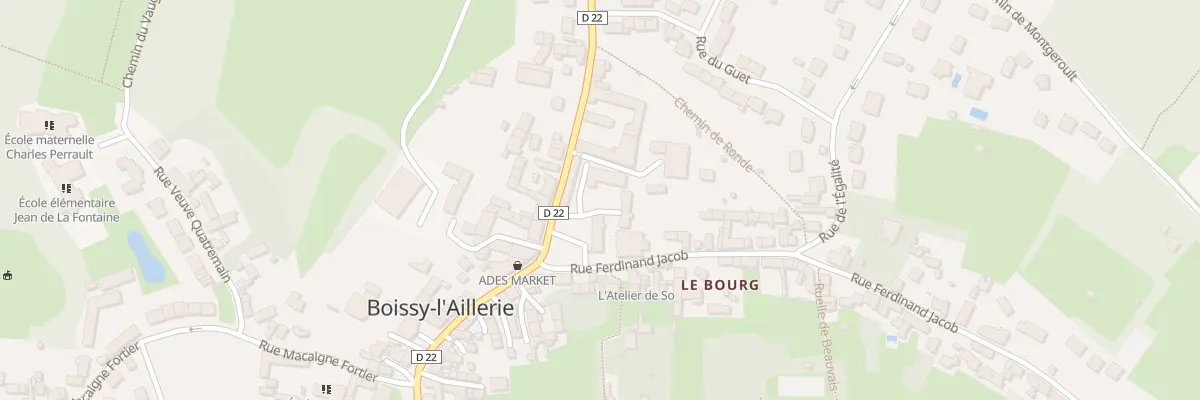 Plan du 26 Rue de la Republique à Boissy-l’Aillerie
