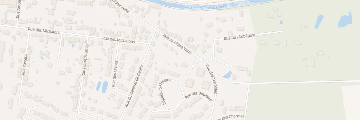 Plan du 74 Rue de l’Allée Verte à Lamotte-Beuvron