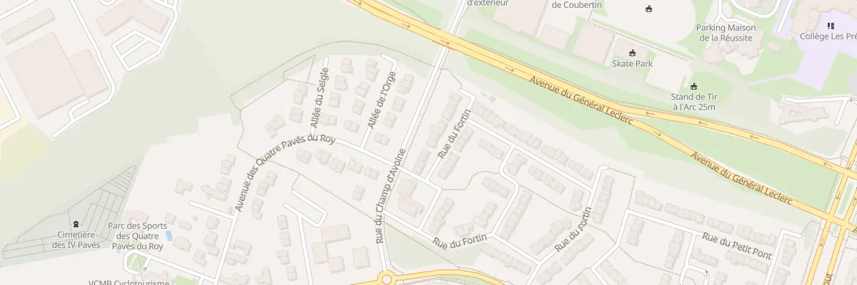Plan du 88 Rue du Fortin à Montigny-le-Bretonneux