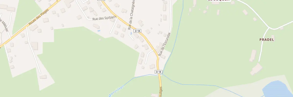 Plan du 11 Ganne Vernier à Marcillac-la-Croisille