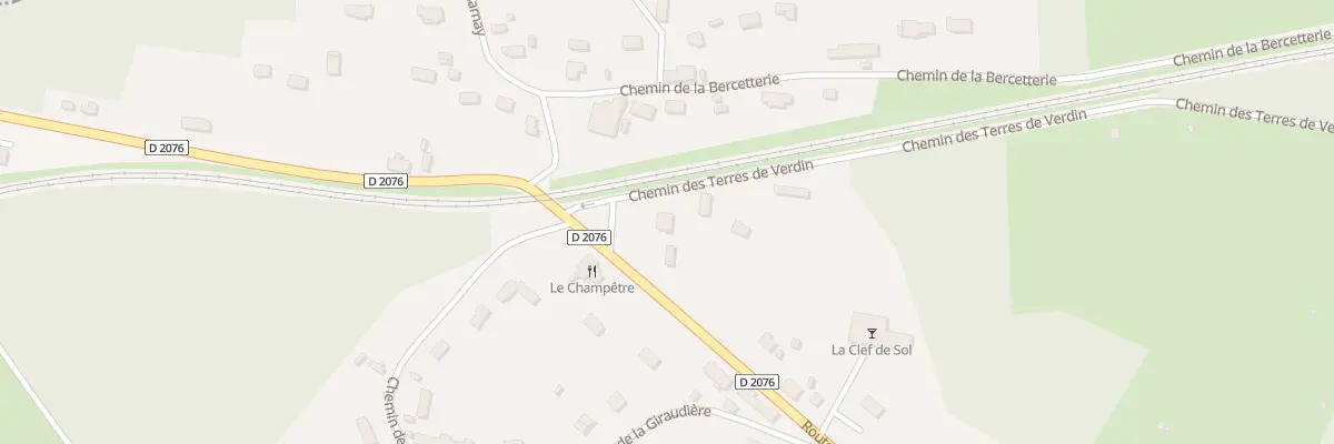 Plan du 78 Rte de Tours à Vierzon