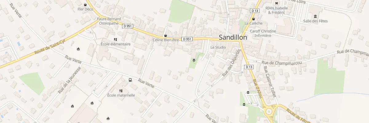 Plan du 139 Rte d’Orléans à Sandillon