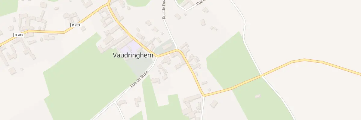 Plan du 18 Rue de l’Eglise à Vaudringhem