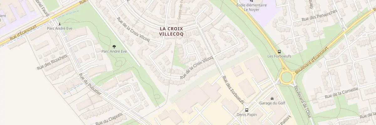Plan du 51 Rue de la Croix Villecoq à Jouy-le-Moutier