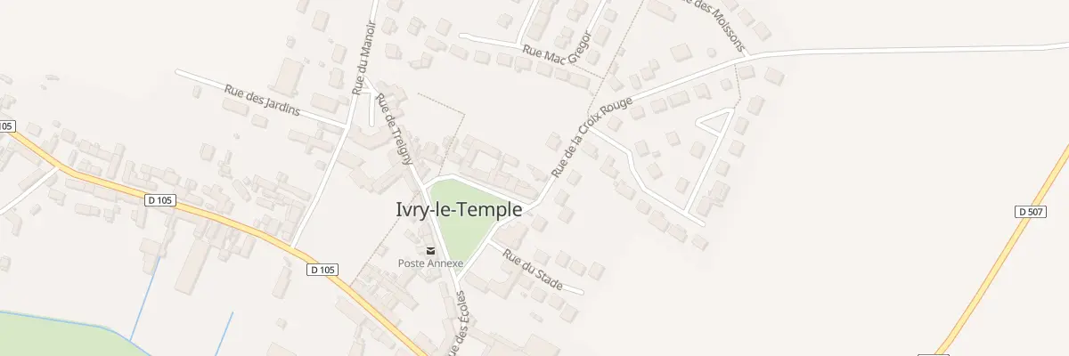 Plan du 19 Pl de la Mairie à Ivry-le-Temple