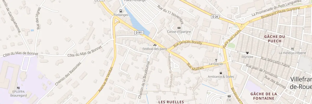 Plan du 3 Che de la Boudoumie à Villefranche-de-Rouergue