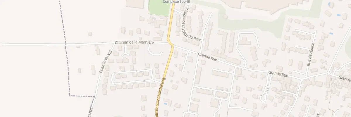 Plan du 3 Che de Saint Barthelemy à Chambourcy