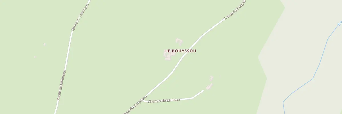 Plan du 489 Rte du Bouyssou à Saint-Christophe