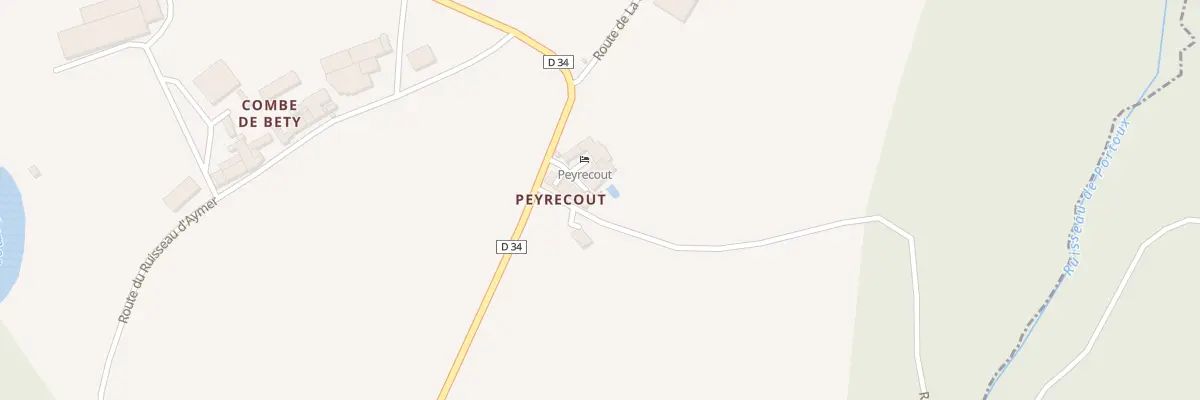 Plan du 4244 Rte de Laguépie à Laparrouquial