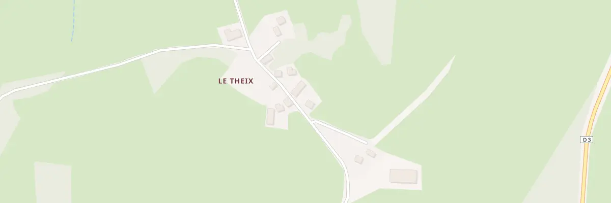 Plan du 5020 Le Teix à Saint-Dizier-les-Domaines