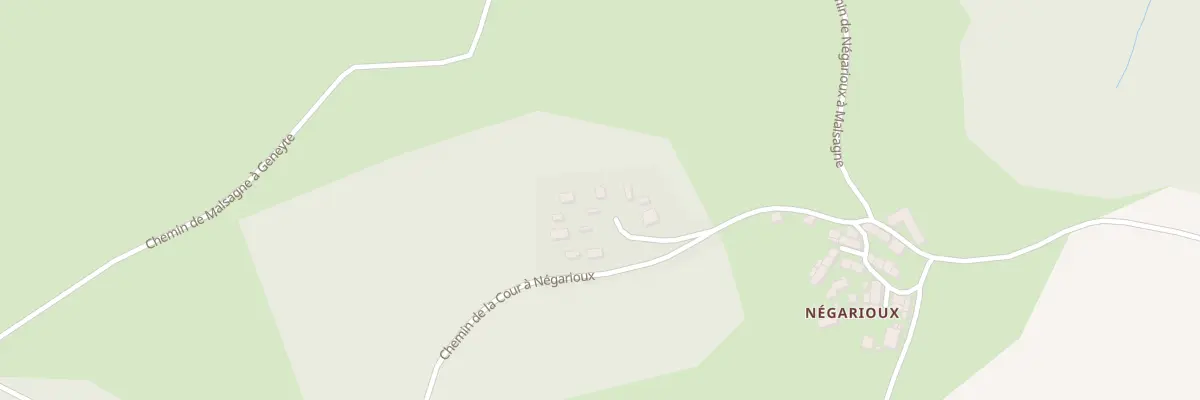 Plan du 16 Negarioux à Peyrelevade