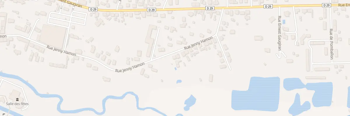 Plan du 62 Rue Jenny Hamon à Lamotte-Beuvron