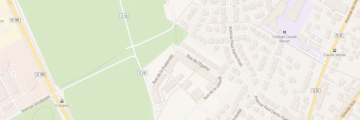Plan du 94 Rue de l’Égalité à Carrières-sous-Poissy