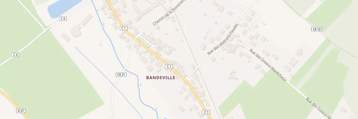 Plan du 14 Rue de Bandeville à Saint-Cyr-sous-Dourdan