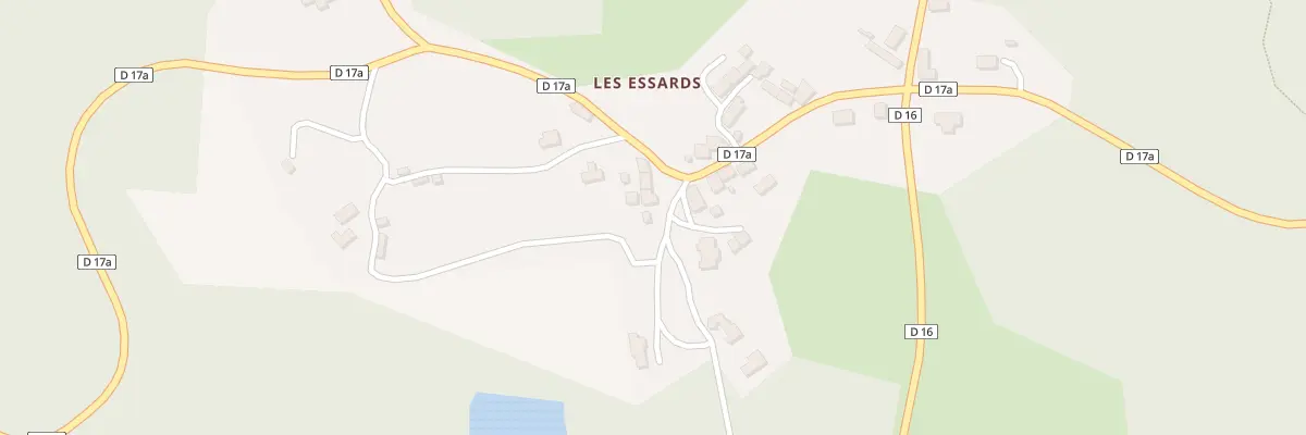 Plan du 29 Les Essarts à Fransèches