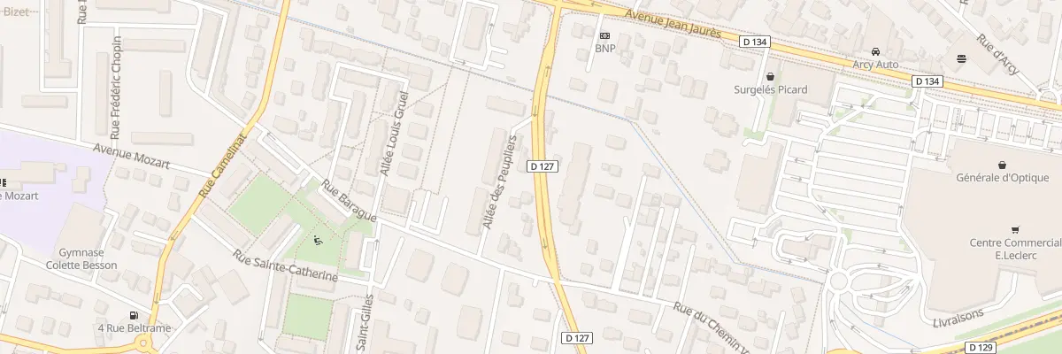 Plan du 6 Rue Henri Barbusse à Bois-d’Arcy