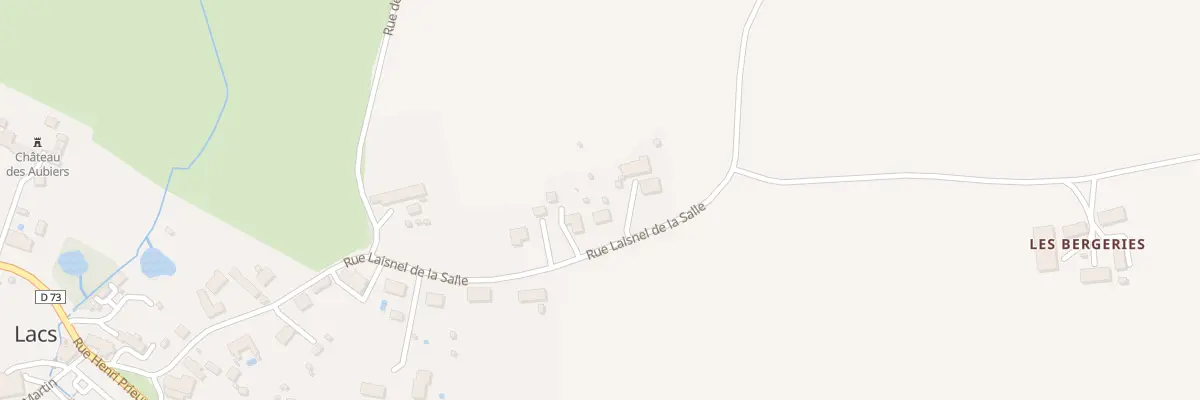 Plan du 35 Rue Laisnel de la Salle à Lacs
