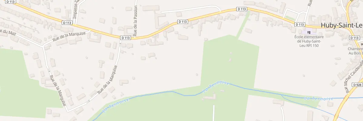 Plan du 49B Rue Fernand Lemercier à Hesdin-la-Forêt