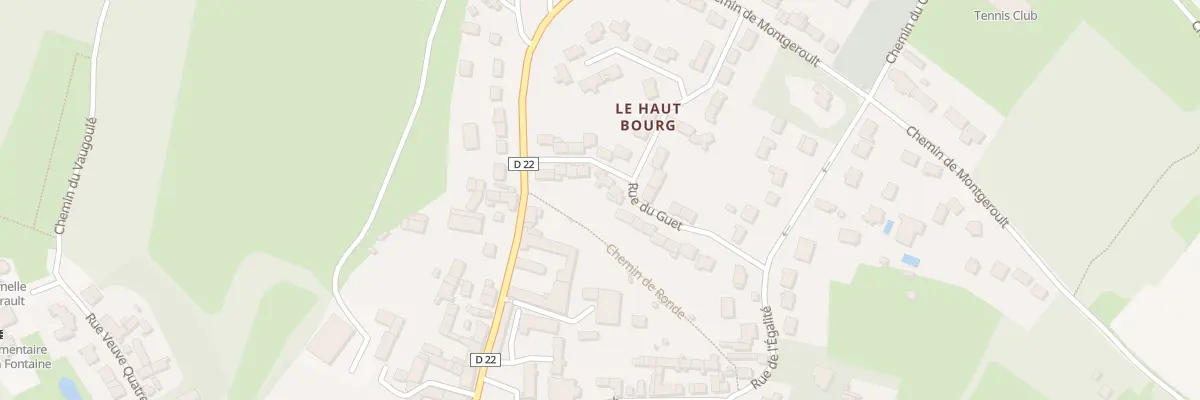 Plan du 10 Rue du Haut Bourg à Boissy-l’Aillerie