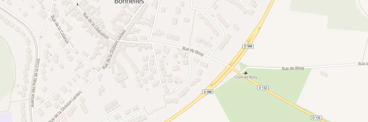 Plan du 20 Rue de Bissy à Bonnelles