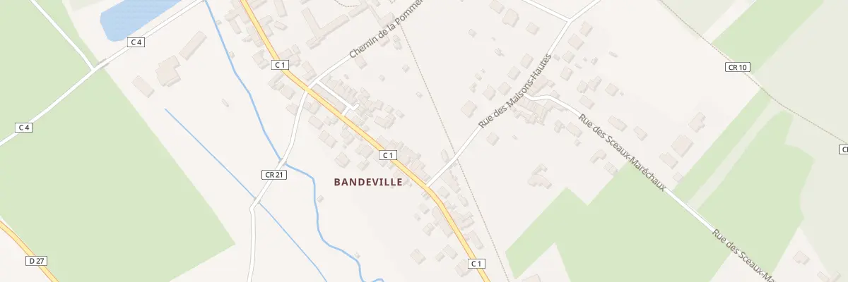 Plan du 12 Rue de Bandeville à Saint-Cyr-sous-Dourdan