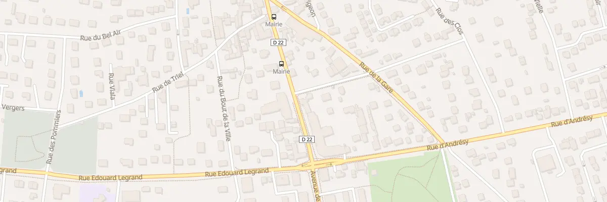 Plan du 2T Rue Désiré Langlois à Chanteloup-les-Vignes