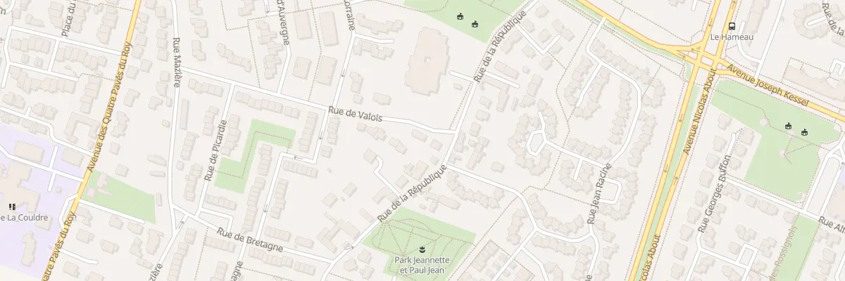 Plan du 1 Rue de Valois à Montigny-le-Bretonneux