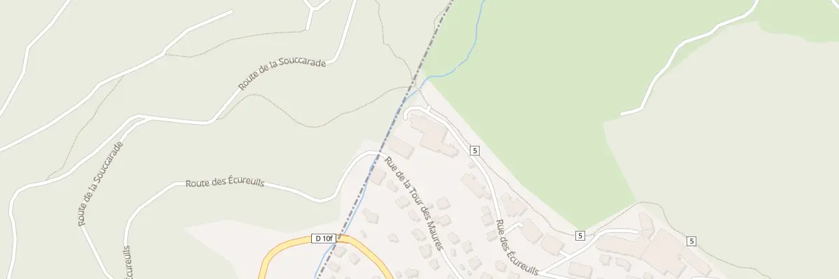 Plan du 17 Rue de la Tour des Maures à Font-Romeu-Odeillo-Via
