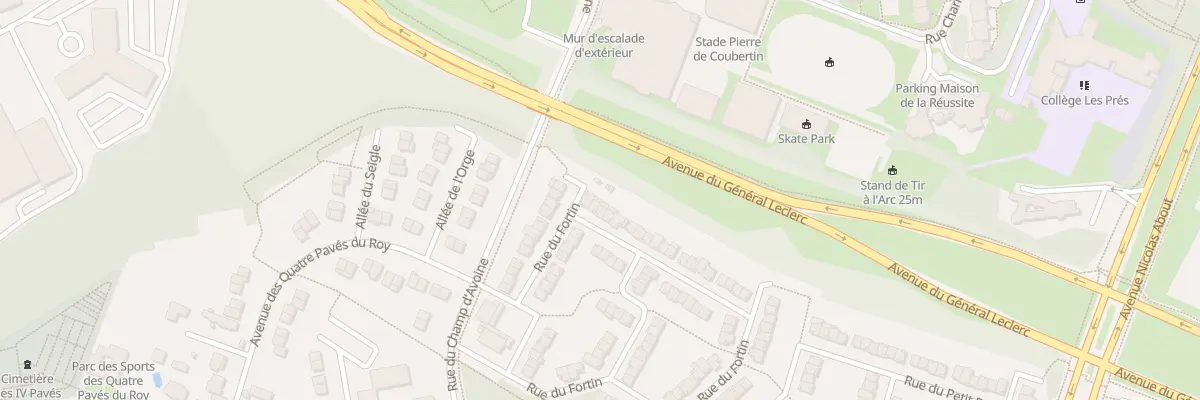 Plan du 70 Rue du Fortin à Montigny-le-Bretonneux