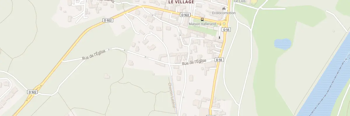 Plan du 22 Rue de l’Église à Vauréal