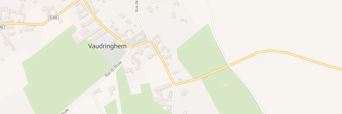 Plan du 19 Rue de l’Eglise à Vaudringhem