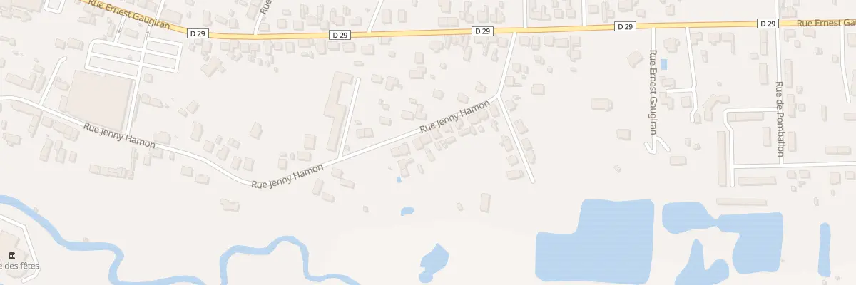 Plan du 68 Rue Jenny Hamon à Lamotte-Beuvron