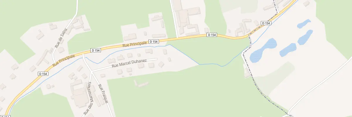 Plan du 18 Rue Marcel Duhanez à Wambercourt