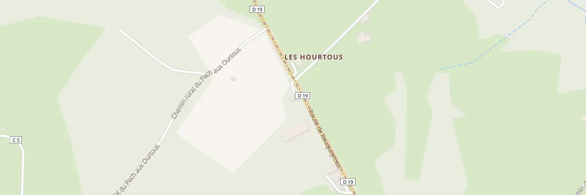 Plan du 5204A Les Sales à Cardaillac