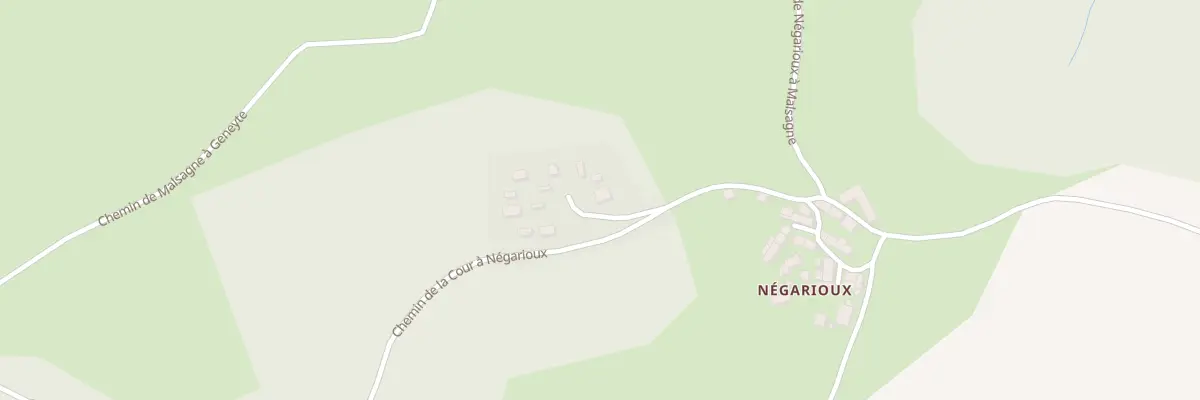 Plan du 18 Negarioux à Peyrelevade