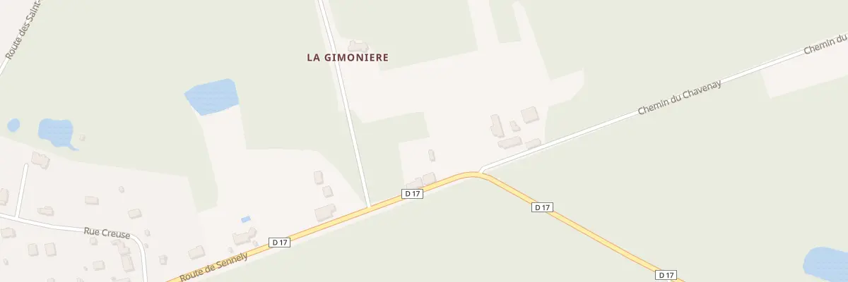Plan du 775 Rte de Sennely à Ménestreau-en-Villette