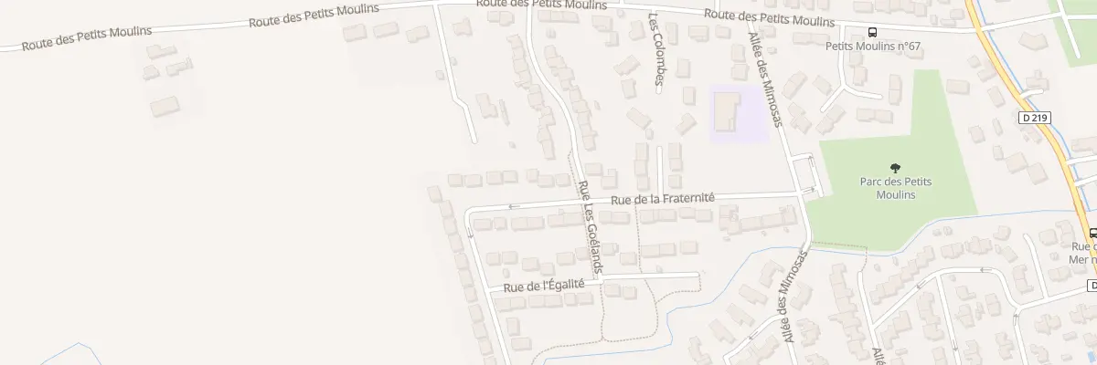 Plan du 4 Rue de la Liberté à Oye-Plage