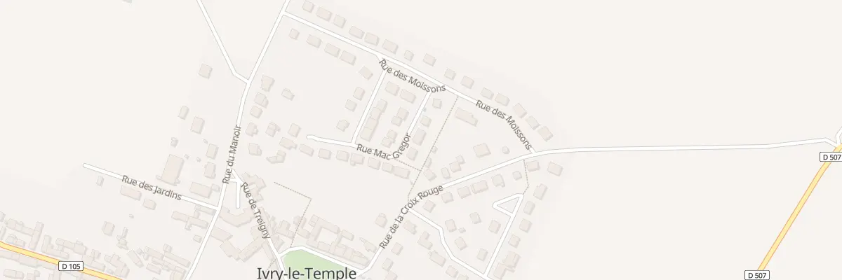 Plan du 38 Rue Mac Grégor à Ivry-le-Temple