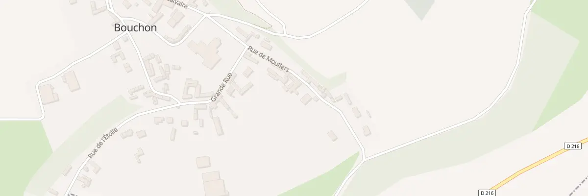 Plan du 8 Rue de Mouflers à Bouchon