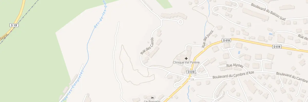 Plan du 10 Rue des Carols à Font-Romeu-Odeillo-Via