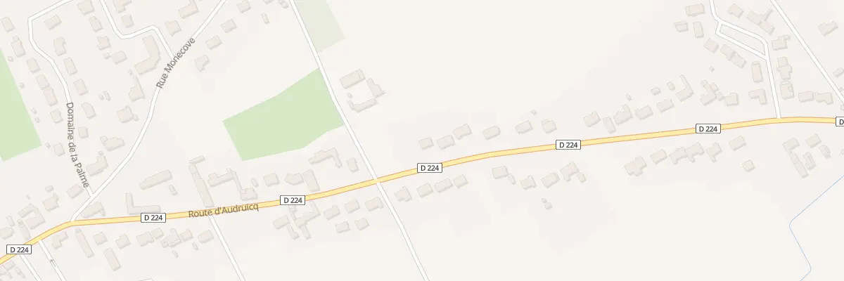 Plan du 57 Rte d’Audruicq à Nortkerque
