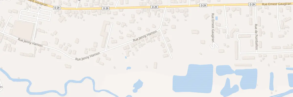 Plan du 72 Rue Jenny Hamon à Lamotte-Beuvron