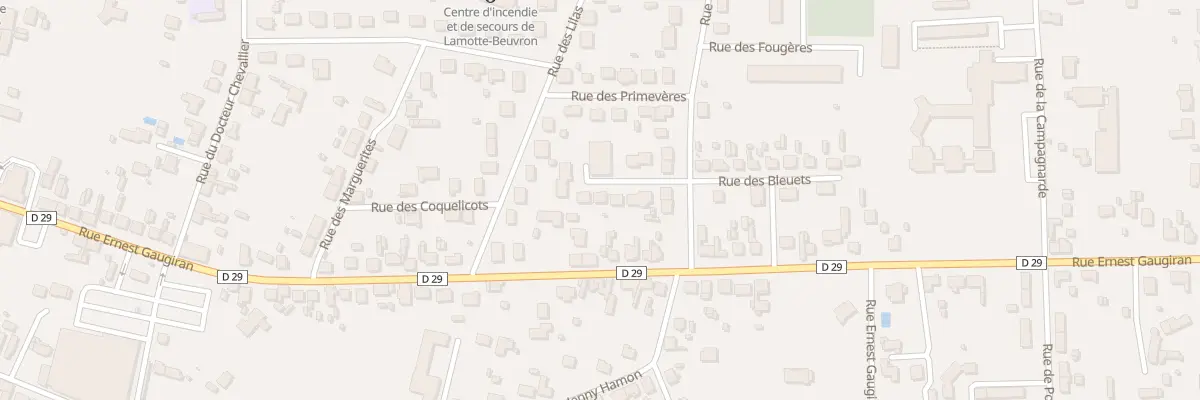 Plan du 7 All des Bruyères à Lamotte-Beuvron