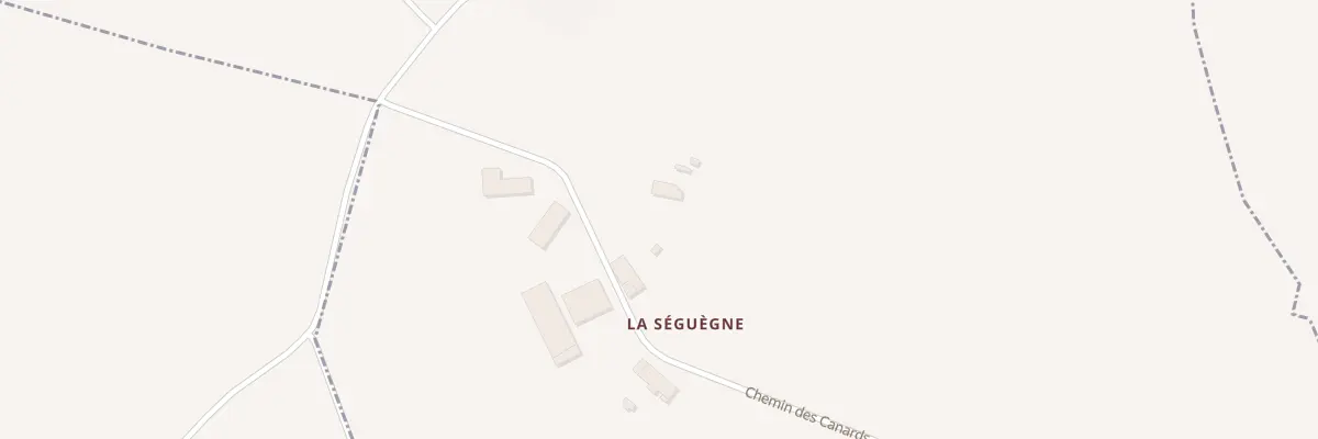 Plan du 5077 La Seguegne à Blan