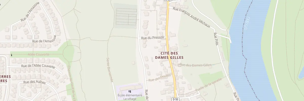 Plan du 62 Rue Nationale à Vauréal