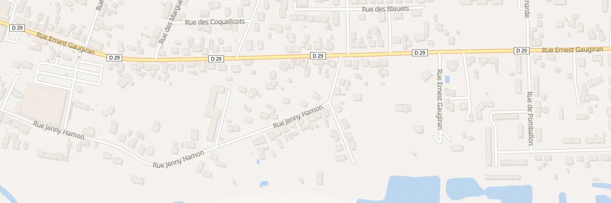 Plan du 75 Rue Jenny Hamon à Lamotte-Beuvron