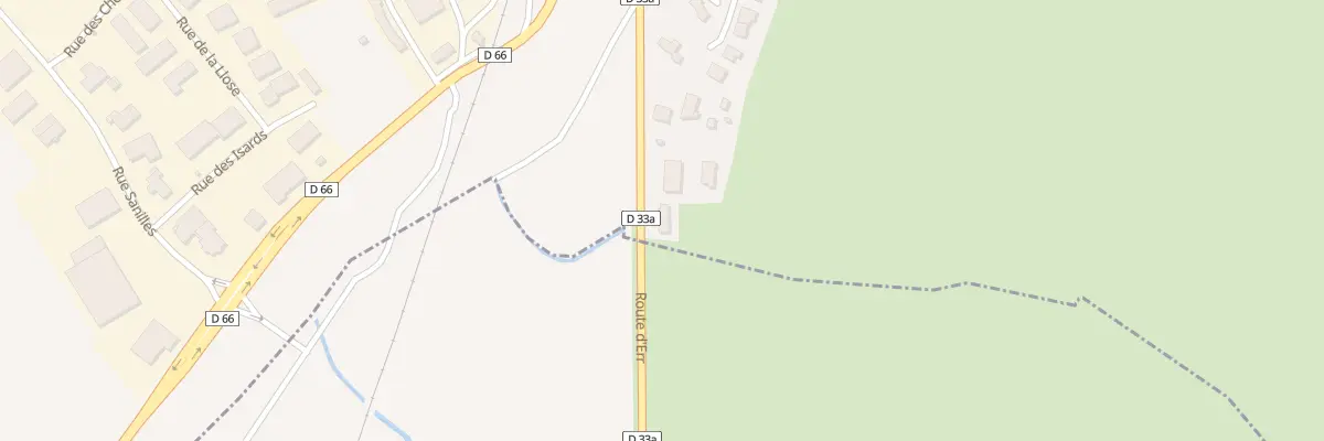 Plan du 7 Rte d’Err à Saillagouse