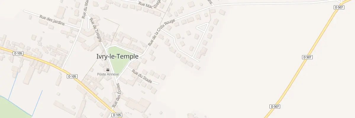 Plan du 8 Rue St Martin à Ivry-le-Temple